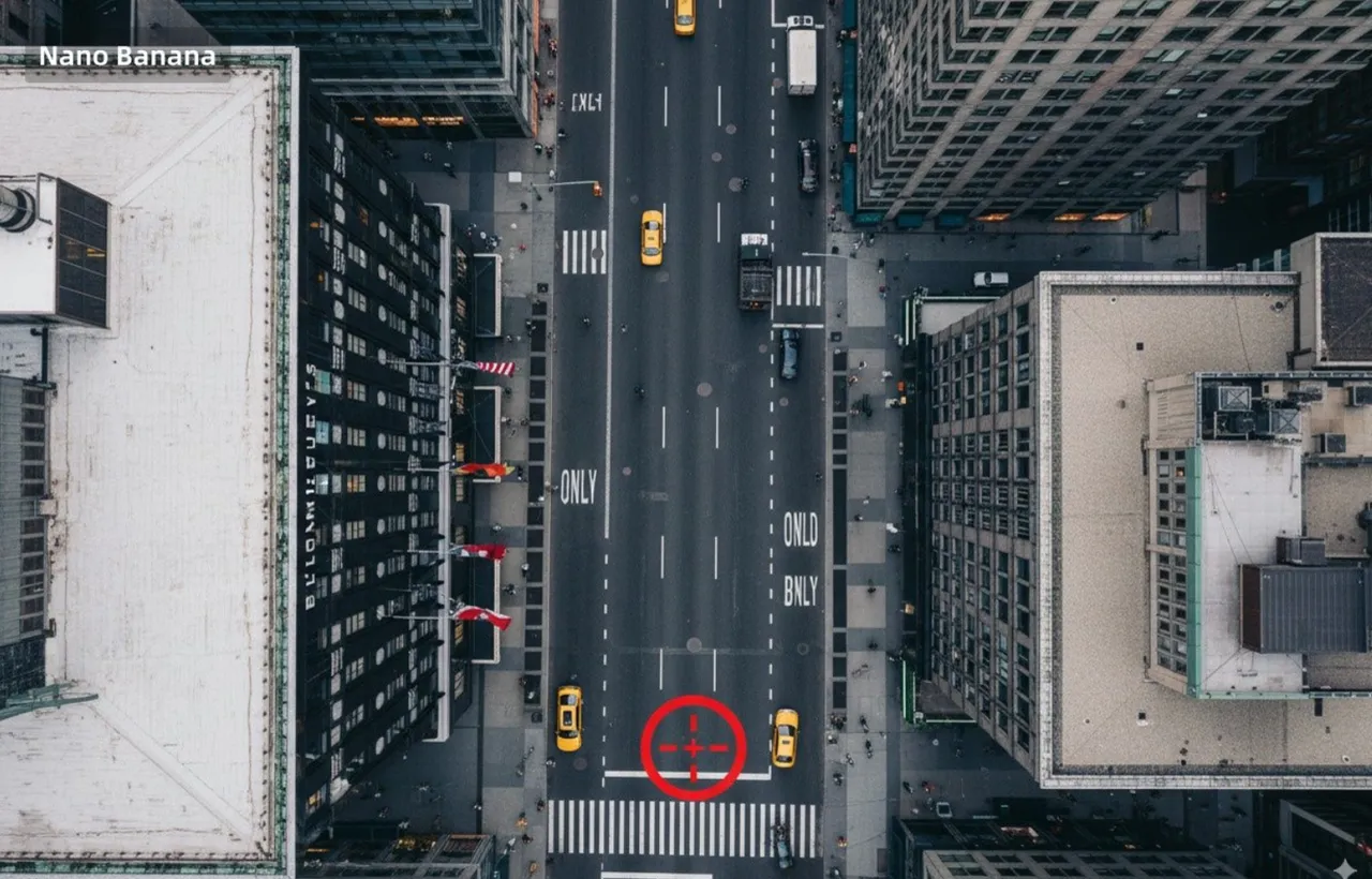 跨视角构图