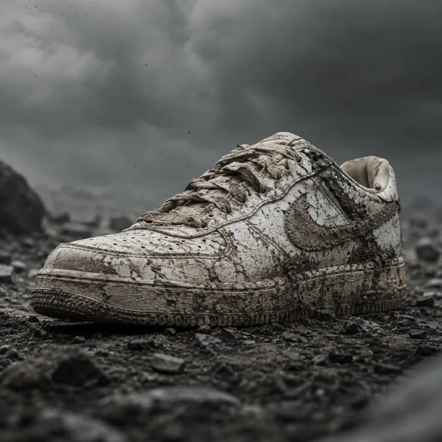 Sneaker Out Of Mud